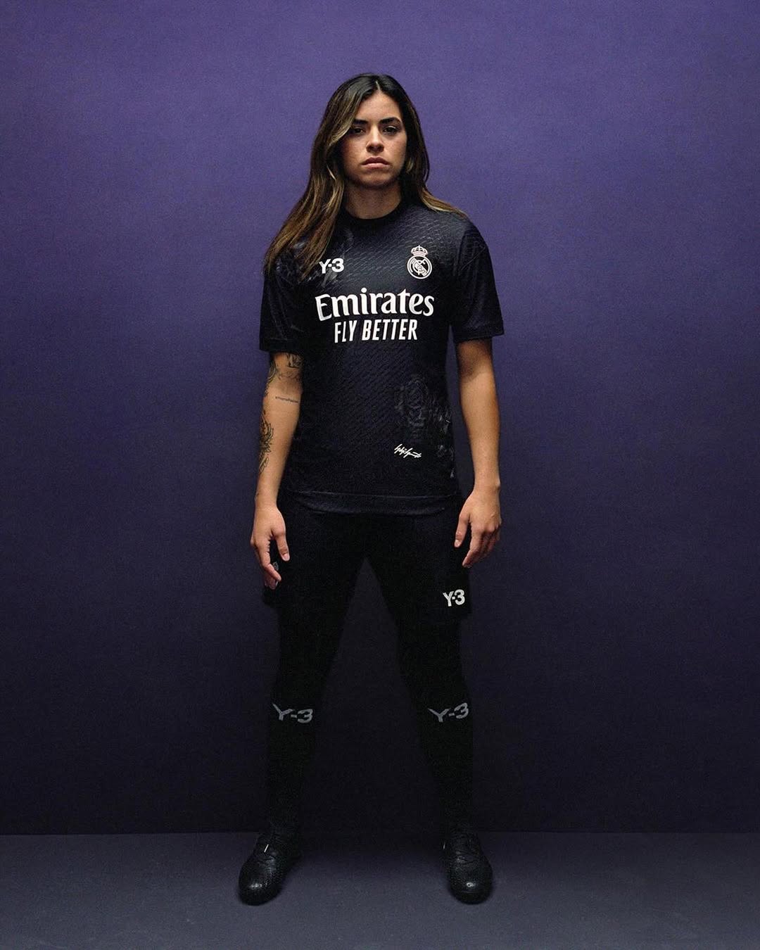 Real Madrid x Y-3 2024-2025 goalkeeper kit