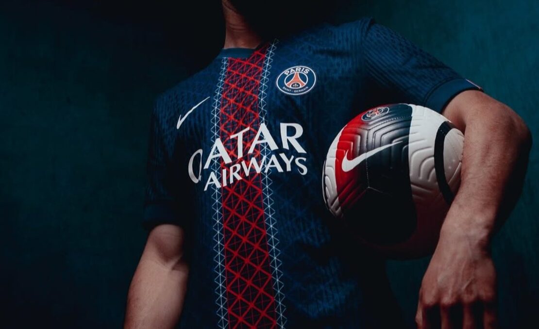 Featured Paris Saint-Germain 2025-2026 Home Kit