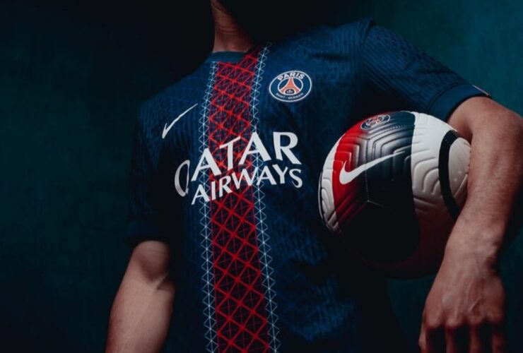Featured Paris Saint-Germain 2025-2026 Home Kit