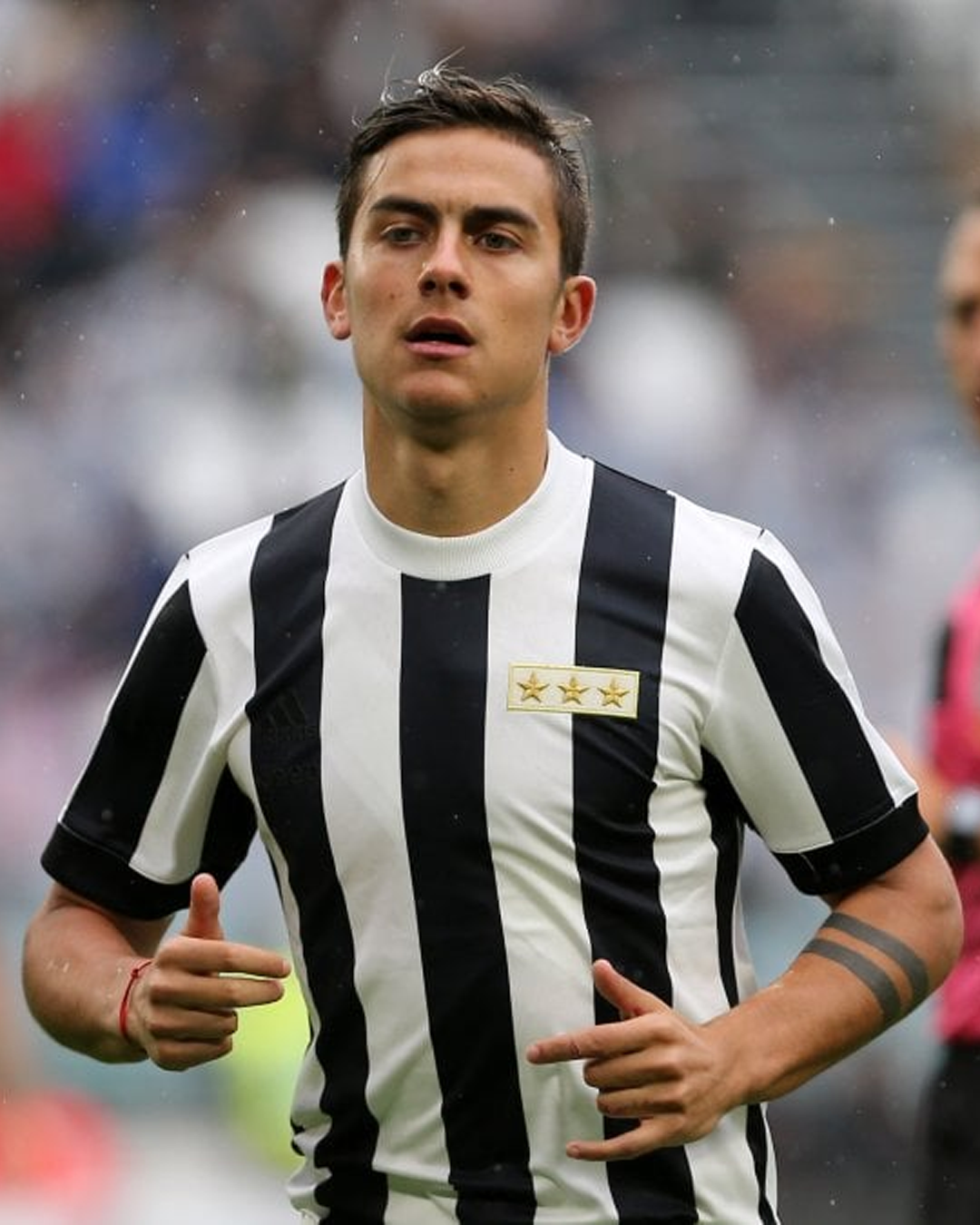 Paulo Dybala wearing Juventus 120th Anniversary Home home jersey