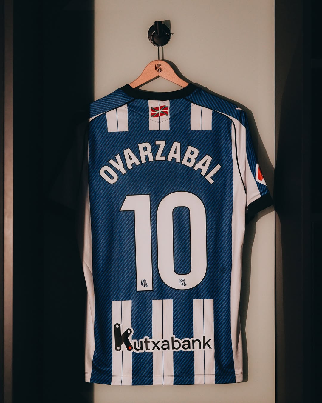 Real Sociedad 2025-2026 home kit of Oyarzabal