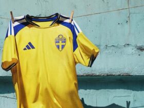 Featured Sweden world cup home kit