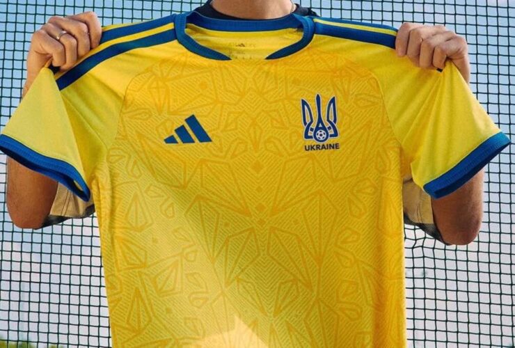 Featured Ukraine 2026 world cup home kit