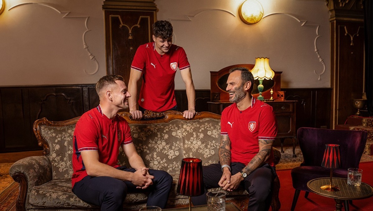 Featured Czech Republic 2026 world cup home kit