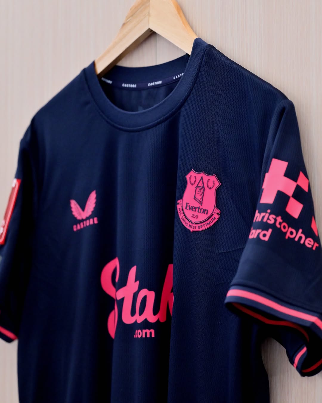 Presentation of Everton 2025-2026 fourth kit