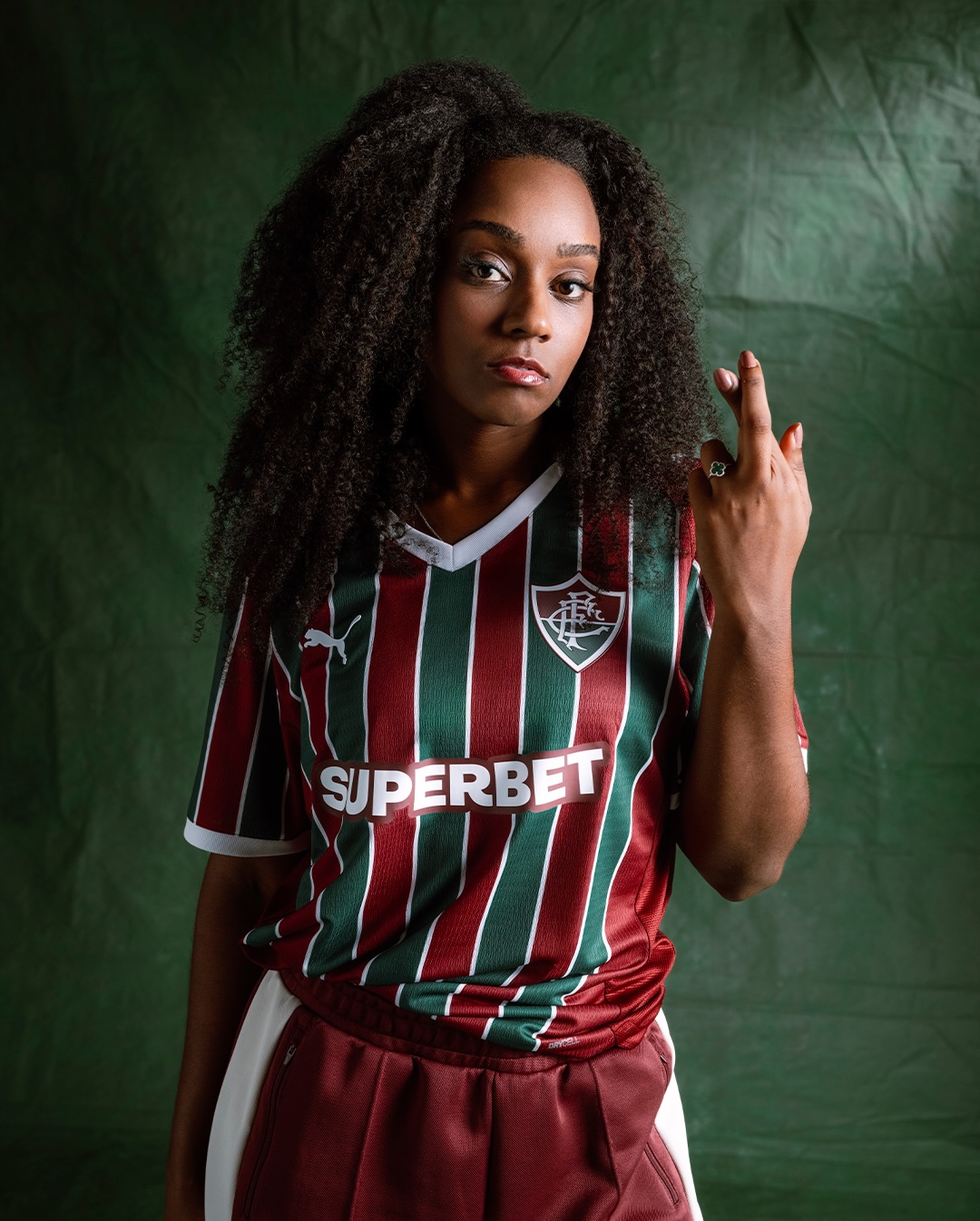 Presentation of Fluminense 2026 home kit