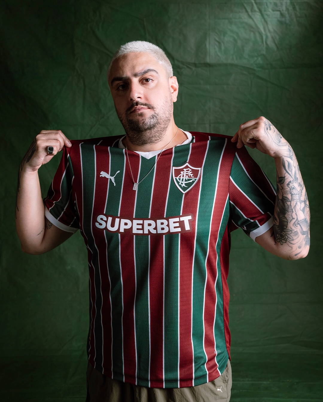 Presentation of Fluminense 2026 home kit