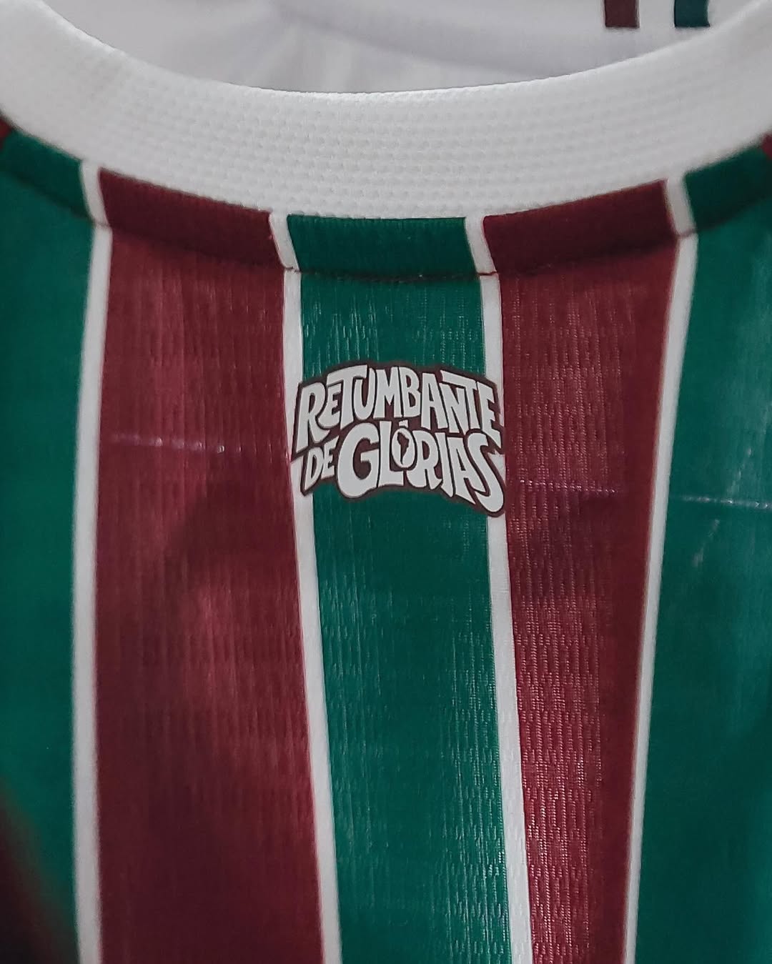Detail of Fluminense 2026 home kit