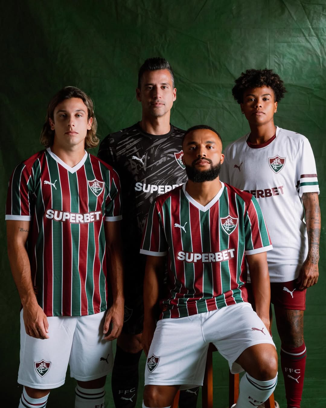 Presentation of Fluminense 2026 home kit