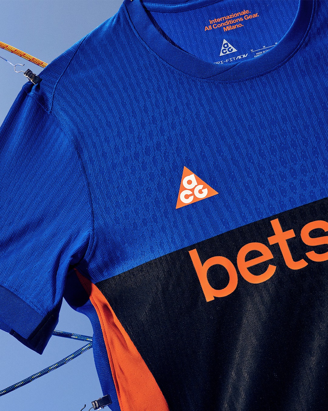Detail of Inter 2025-2026 fourth kit