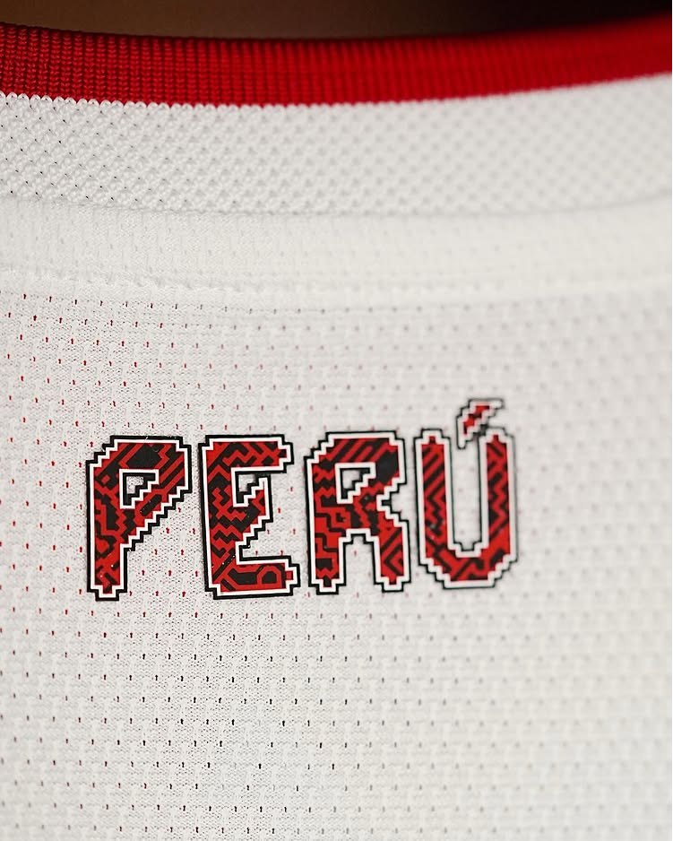 Detail of Perù 2026 home kit