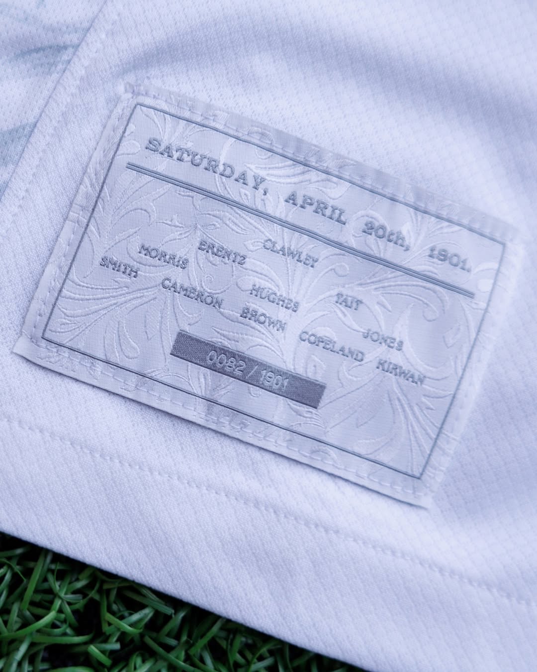 Detail of Tottenham Special FA Cup kit
