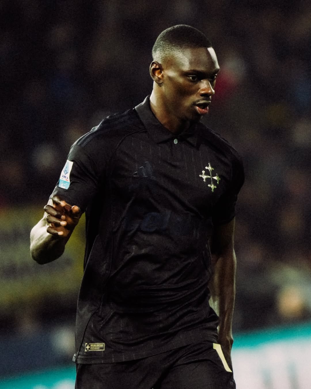 Tourè wearing Pisa 2025-2026 fourth kit
