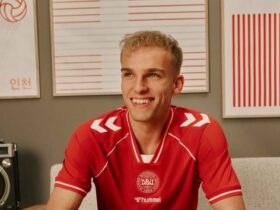 Featured Denmark 2026 home kit