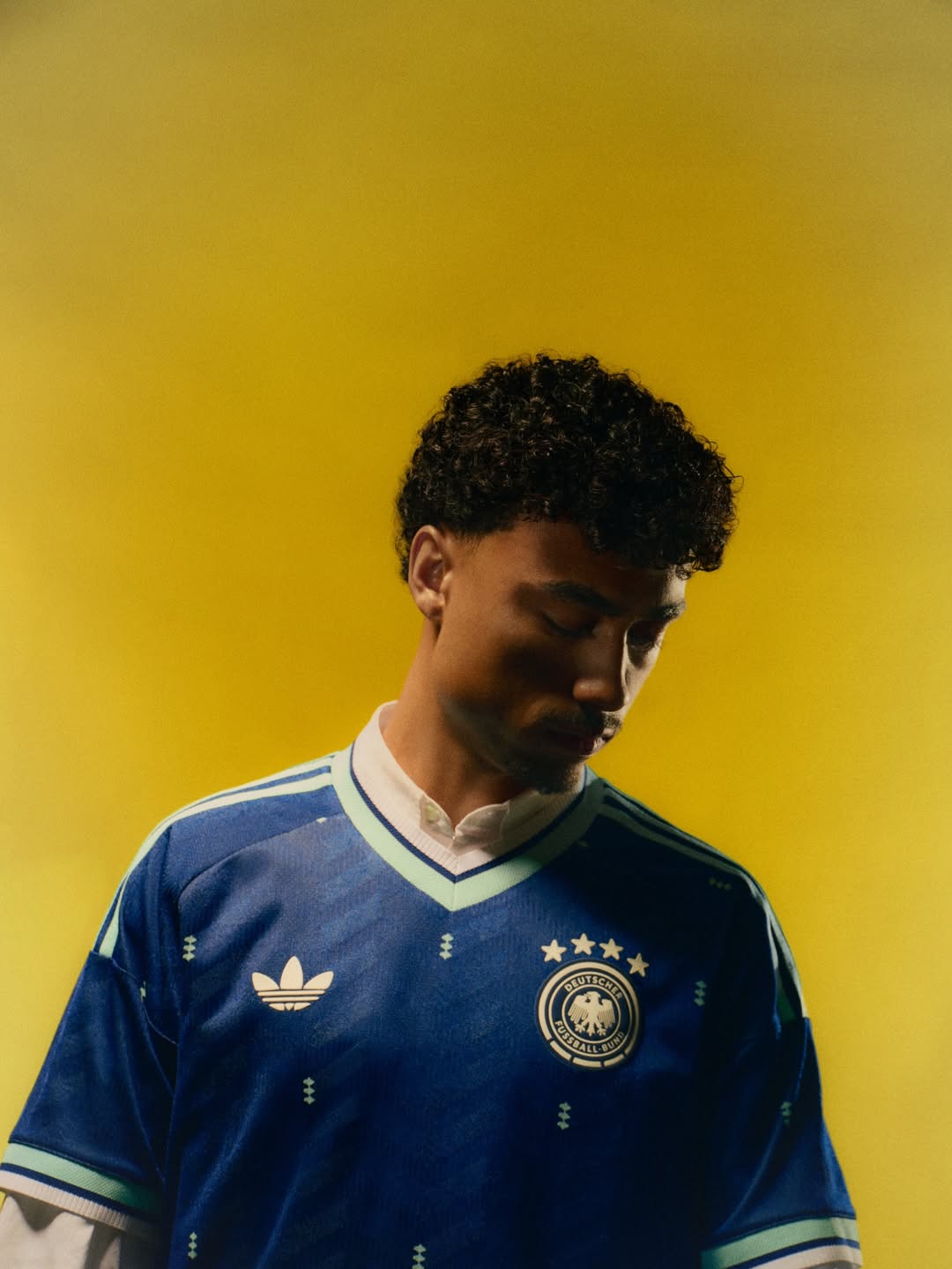 Germany's player wearing Germany 2026 away kit